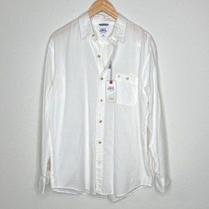 IZOD Saltwater Long Sleeve Button Down NWT